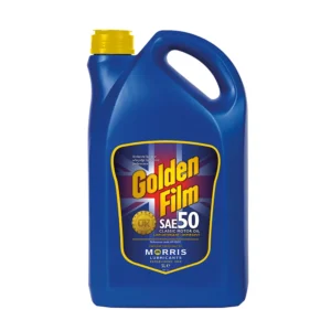 Bottle of Morris Golden Film SAE 50 Motor Oil