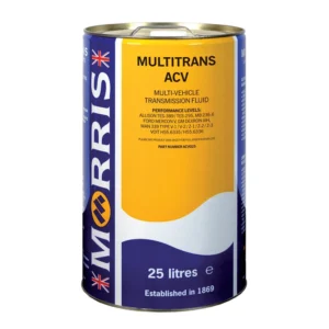25l tin of Morris Multitrans ACV Transmission Fluid